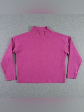Anthropologie Maeve Women’s Carys Sweater Mock Neck Pink Size Small Long Sleeve